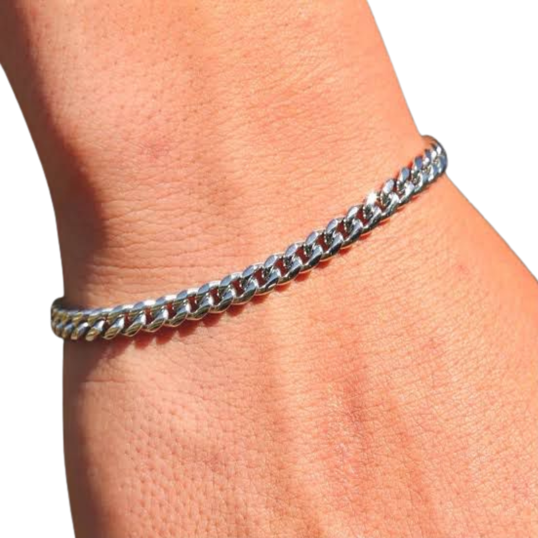 CUBAN BRACELET [FLAT] 3MM